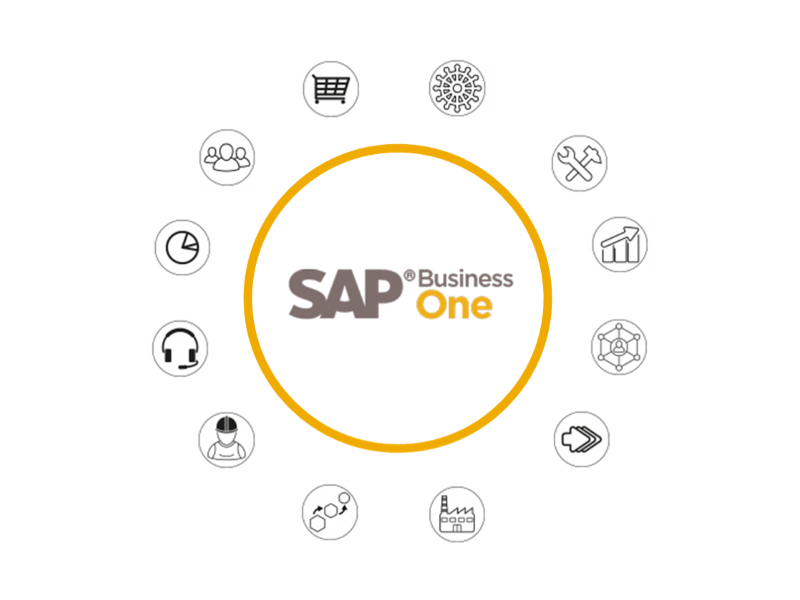 SAP Business One là phần mềm quản lý doanh nghiệp có tích hợp tính năng quản lý kho cho phép cấu hình linh hoạt các luồng quản lý kho đa dạng